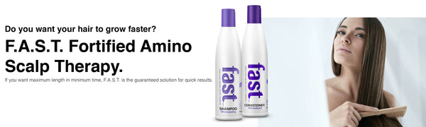 FAST shampoo and conditioner to help your hair grow faster