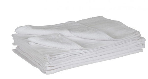 Face Towels White 12pk