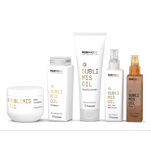 Morphosis Sublimis Oil collection range for dry hair