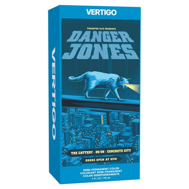 Danger Jones Vertigo (Neon Blue) Semi-Permanent Color 118ml