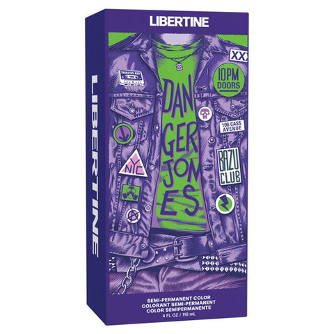 Danger Jones Libertine (Violet) Semi-Permanent Color 118ml