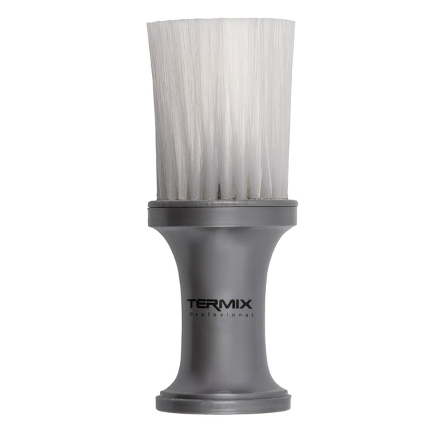 Gray hairbrush with white bristles, featuring the Termix brand.