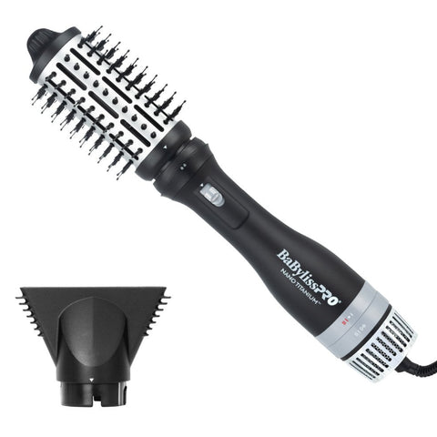 BaByliss Pro Nano Titanium Detachable 2 In 1 Hot Air Brush and Dryer