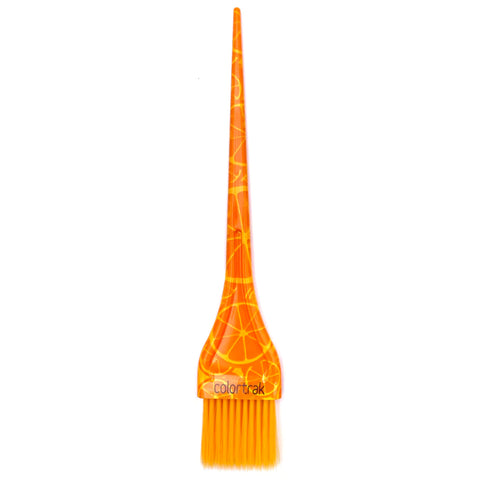 Colortrak Summer Treats Feather Bristle Brush Orange