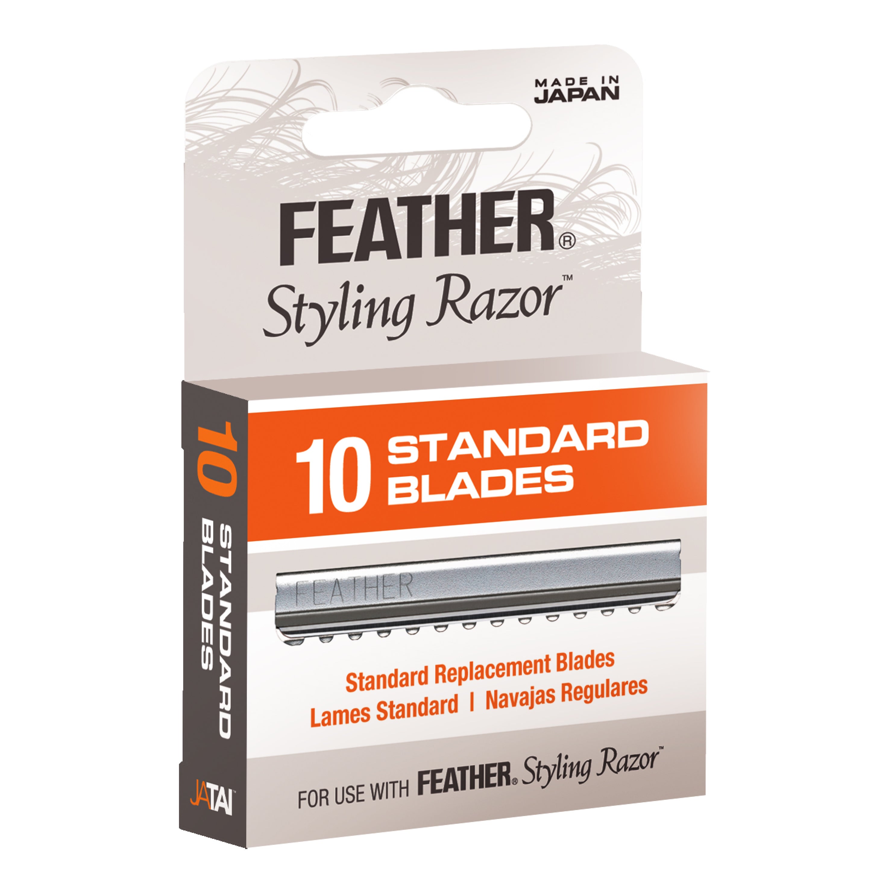 Feather Styling Razor Standard Blades 10pk – Instant Hair & Beauty ...