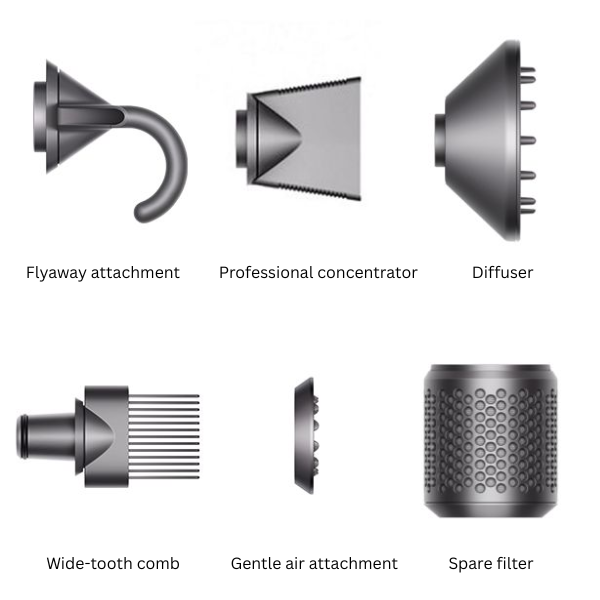 Dyson Supersonic Pro Dryer Nickel/Silver