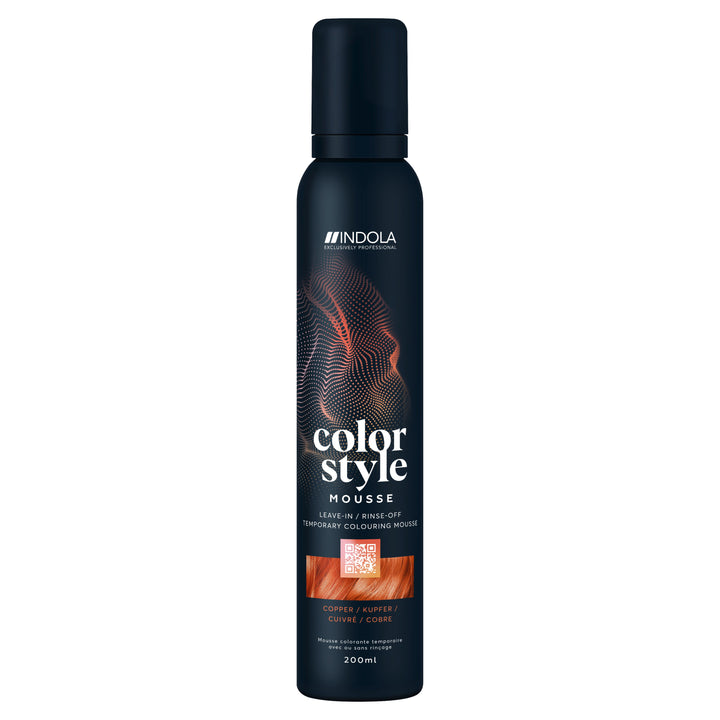 Indola Color Style Mousse Copper 200ml