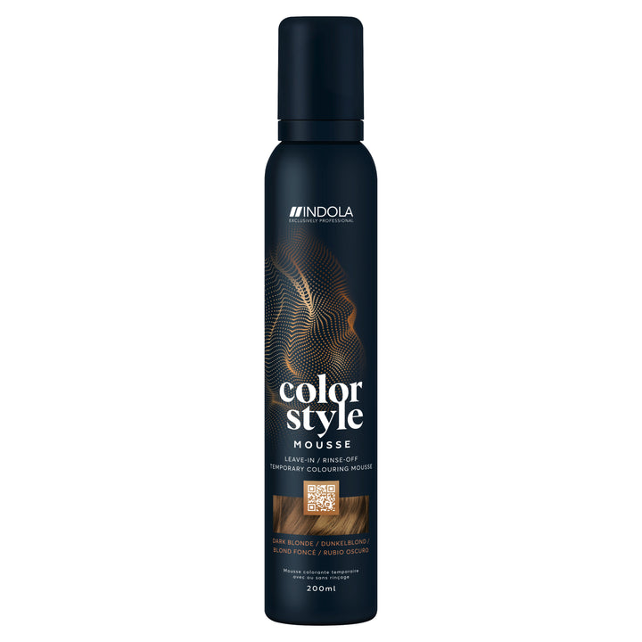 Indola Color Style Mousse Dark Blonde 200ml