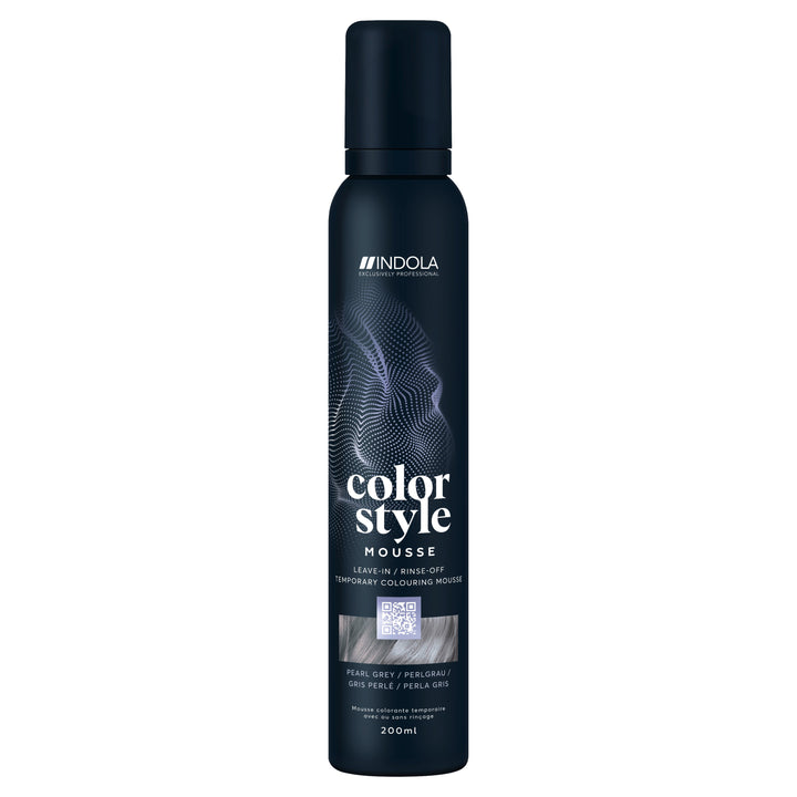 Indola Color Style Mousse Pearl Grey 200ml