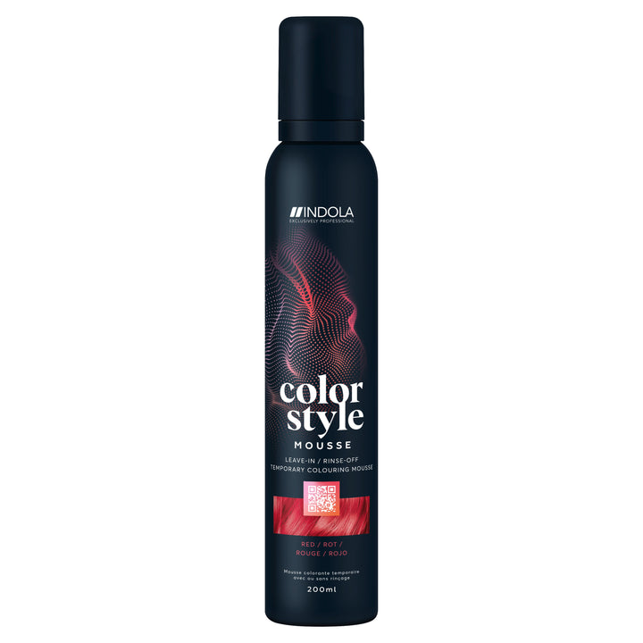 Indola Color Style Mousse Red 200ml