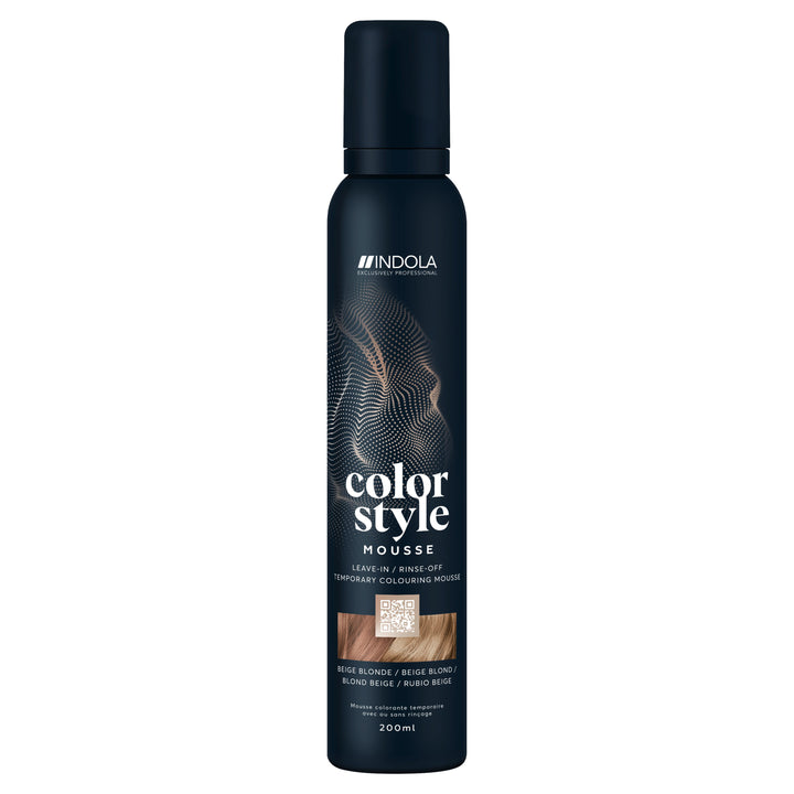 Indola Color Style Mousse Beige Blonde 200ml