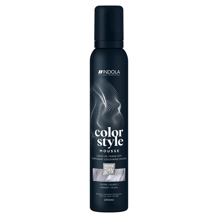 Indola Color Style Mousse Silver 200ml