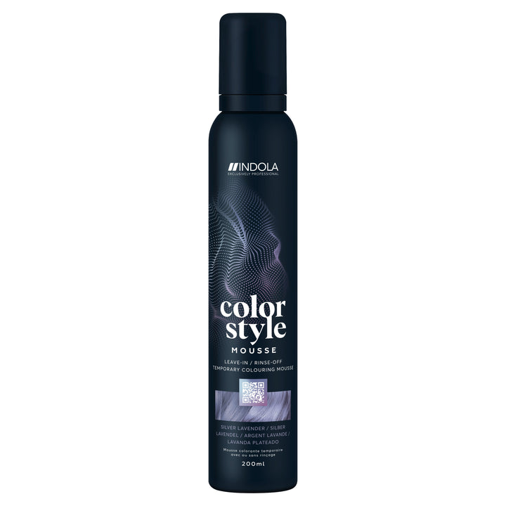 Indola Color Style Mousse Silver Lavender 200ml