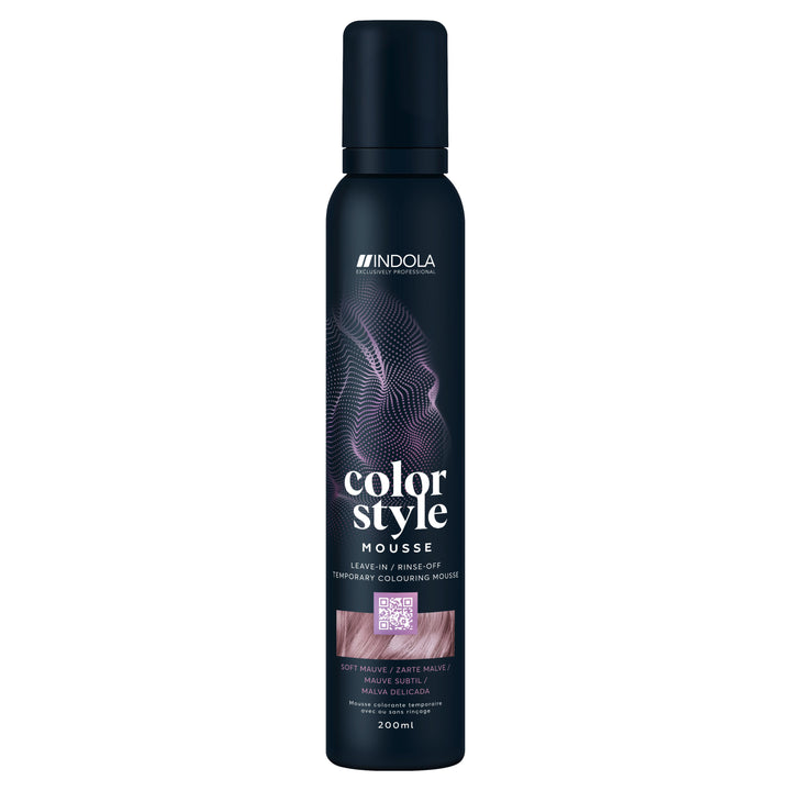 Indola Color Style Mousse Soft Mauve 200ml