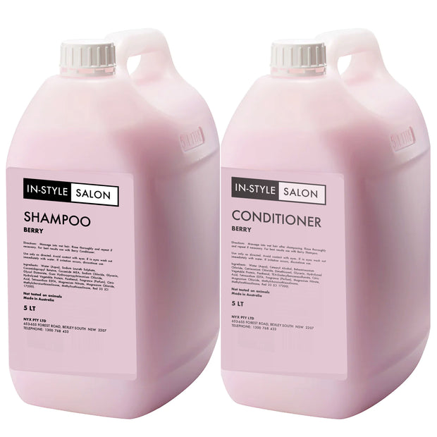 In-Style Berry Shampoo & Conditioner 5L Duo
