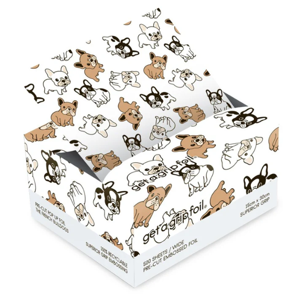 Get A Grip Foil Pre-Cut Pop Up French Bulldog Wide