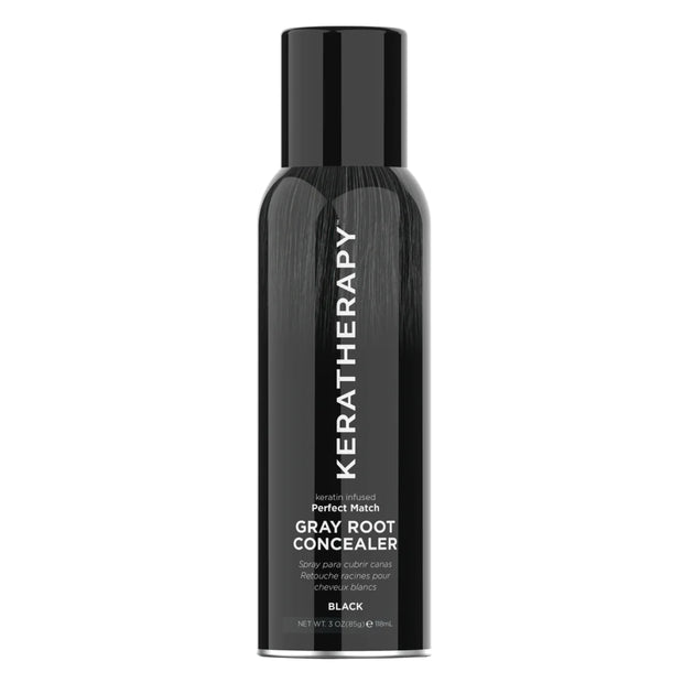 black hairspray