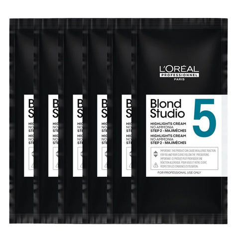 L'Oreal Blond Studio 5 Majimeche Highlights Cream Step 2 6*25g sachets