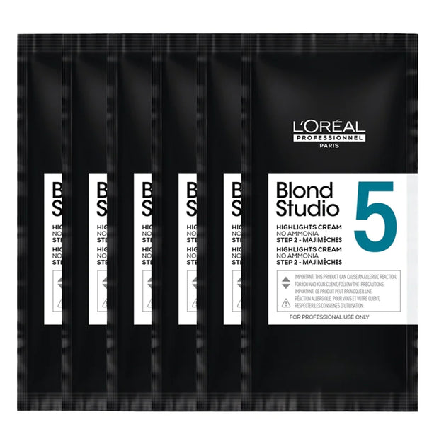 L'Oreal Blond Studio 5 Majimeche Highlights Cream Step 2 6*25g sachets