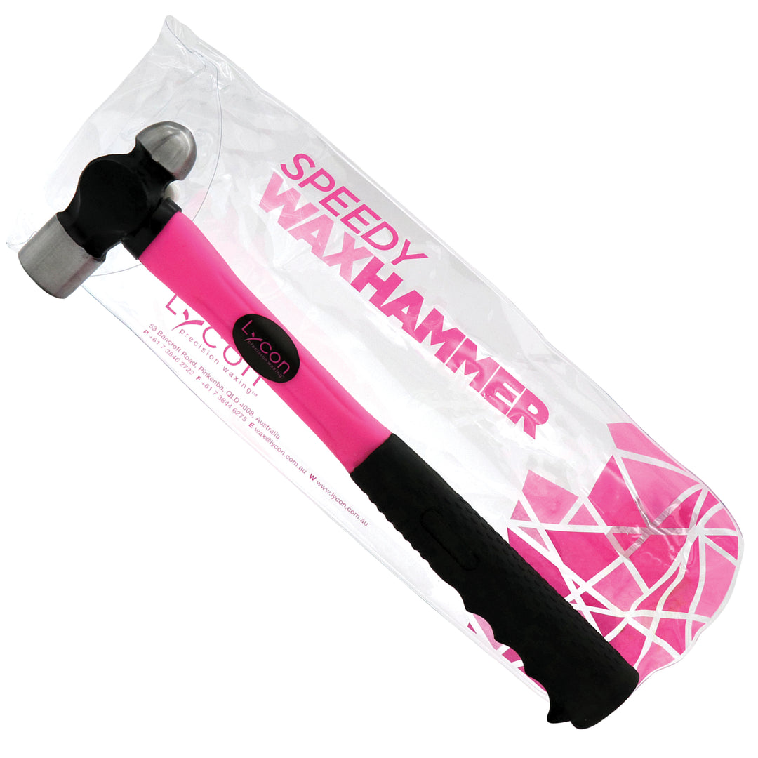 how to break hot wax