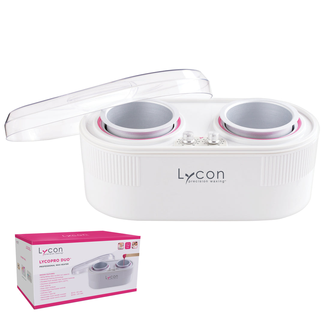 wax pot with 2 heaters