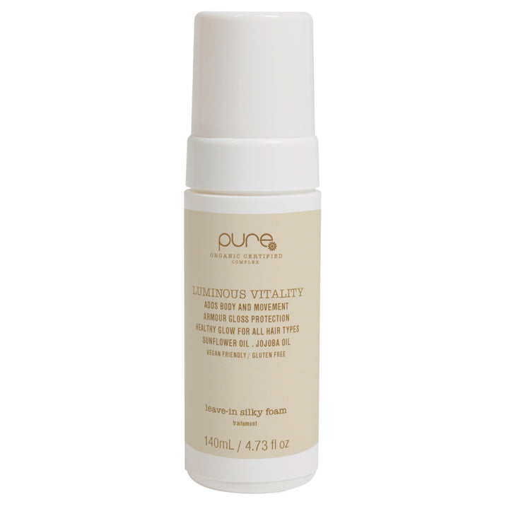 Pure Lamellar Luminous Vitality Leave-In Silky Foam 140ml