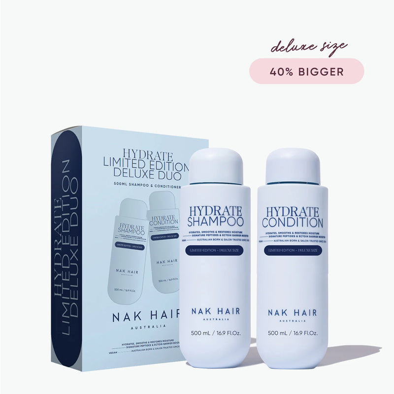 Hydrate Shampoo & Condition Deluxe Size Duo 500ml
