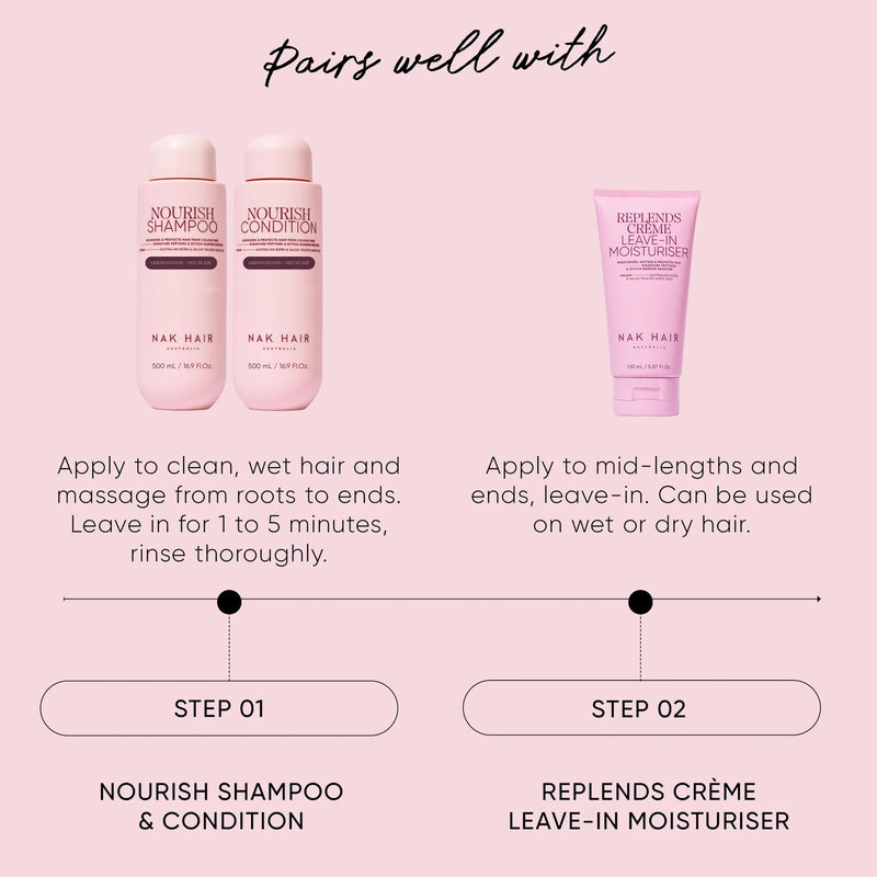 Nourish Shampoo & Condition Deluxe Size Duo 500ml