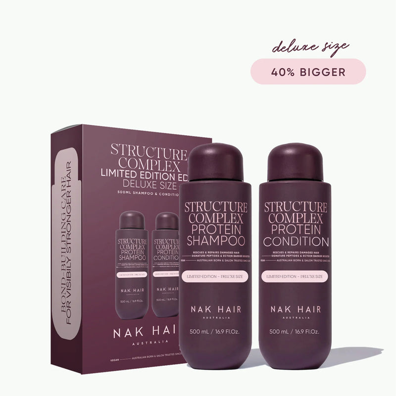 Structure Complex Protein Shampoo & Condition Deluxe Size Duo 500ml