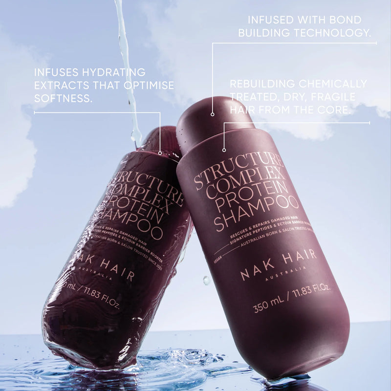 Structure Complex Protein Shampoo & Condition Deluxe Size Duo 500ml