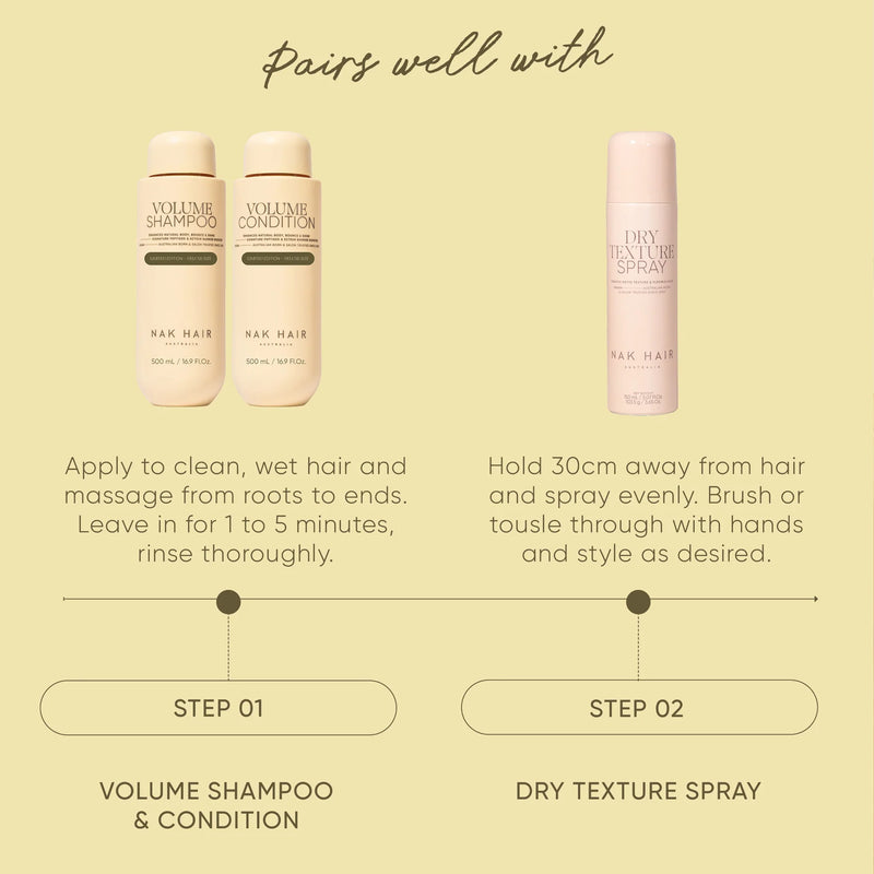 Volume Shampoo & Condition Deluxe Size Duo 500ml