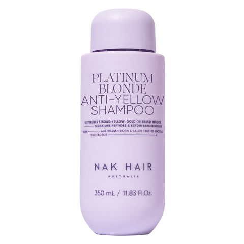 Nak Platinum Blonde Anti-Yellow Shampoo 350ml