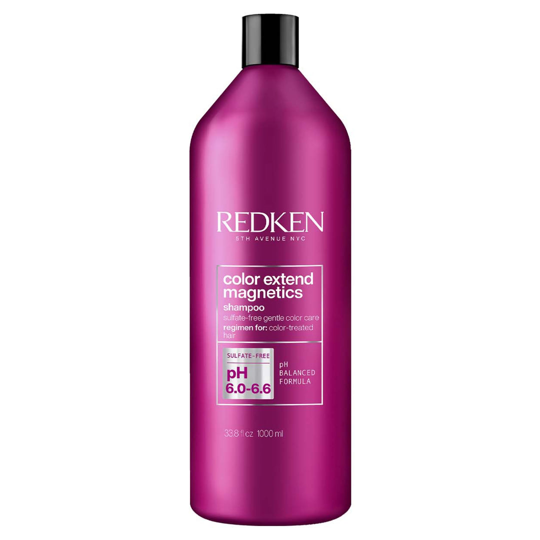 Sulfate free shampoo for color treated hair that protects hair color from fading and enhances shine