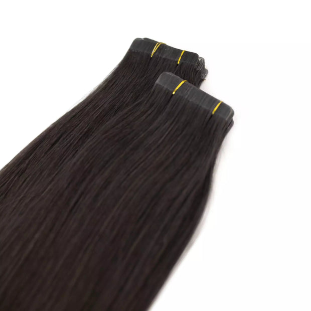 Seamless1 Tape Hair Extensions Gun Powder 21.5"