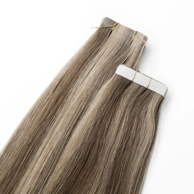 Seamless1 Tape Hair Extensions Opal/Mocha 21.5"