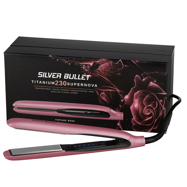 Silver Bullet Titanium Supernova Straightener Vintage Rose