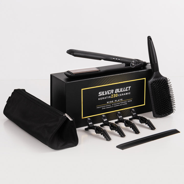 Silver Bullet Keratin 230 Ceramic Tourmaline Wide Straightener