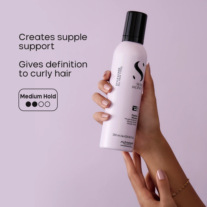 AlfaParf Semi Di Lino Flexible Mousse 250ml