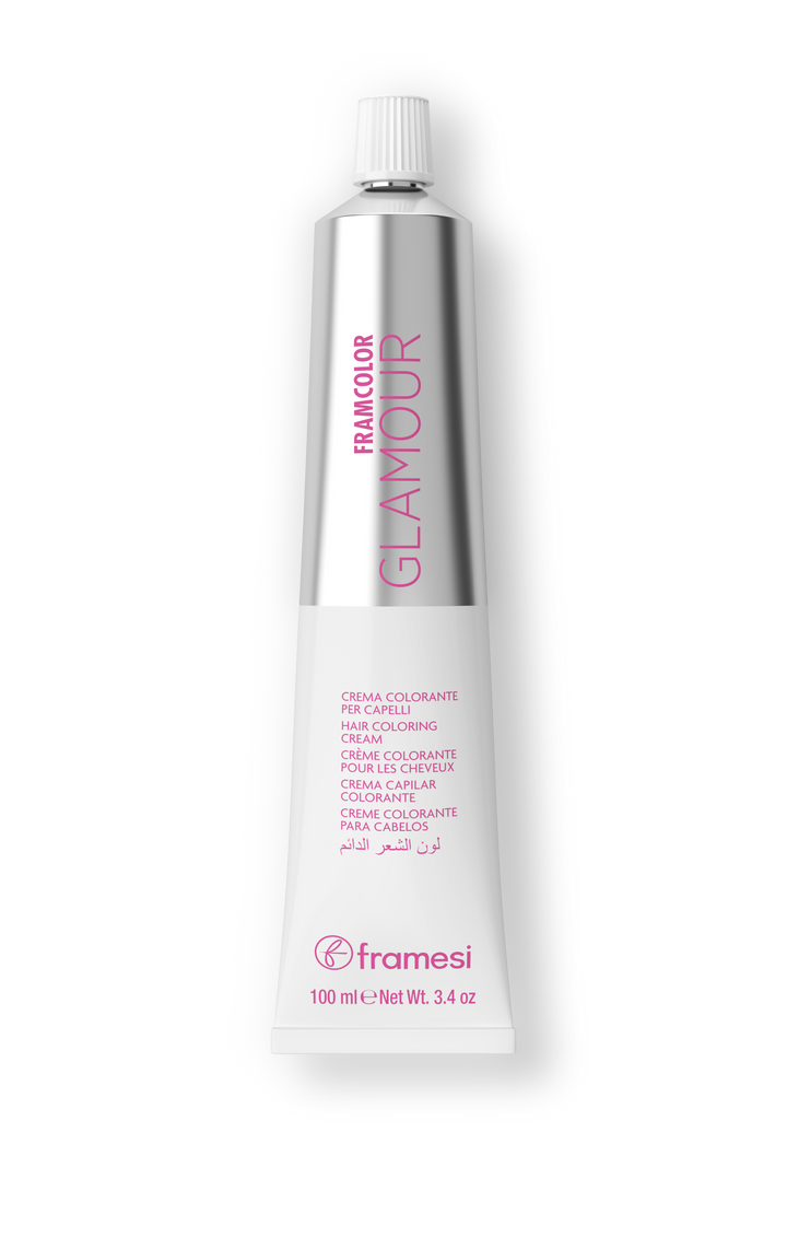 Framesi hair color product on a white background