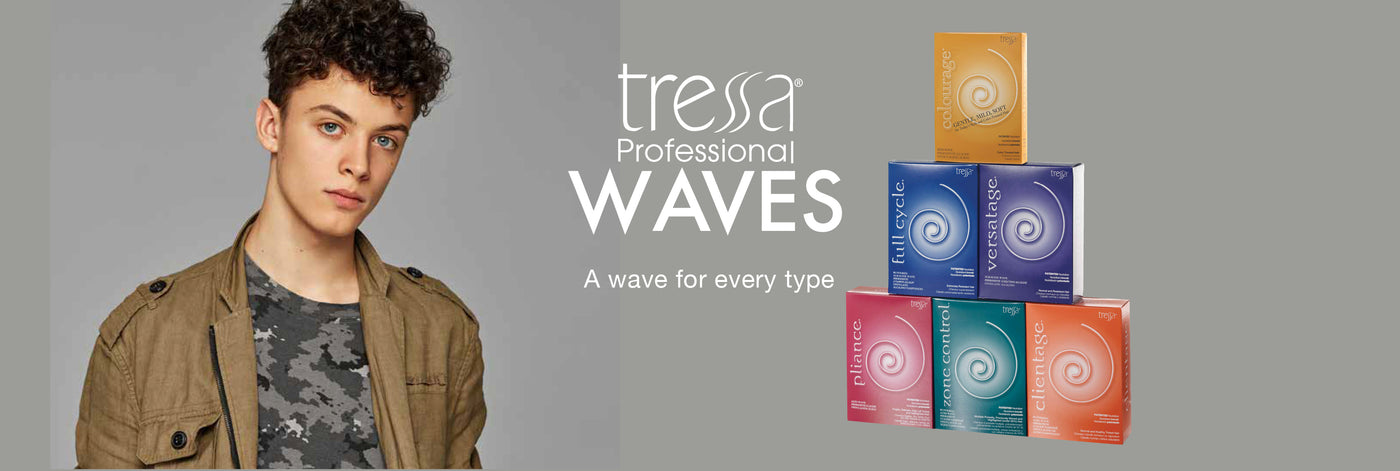 Tressa perms are considered one of the best permanent waves in the world.Curl, Color and Shampoo in the Same Service! With Tressa’s patented Triple Bonding Neutralizer, you can add color and highlights on the day of a wave service!