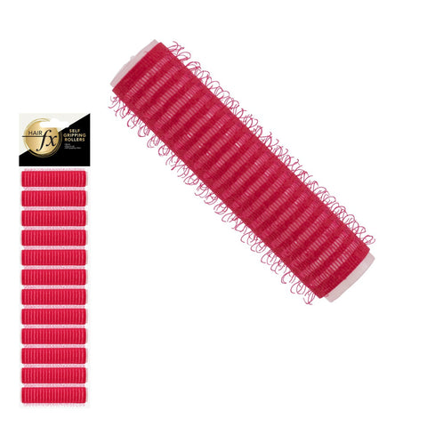 Hair FX Self Gripping Velcro Rollers 13mm 12pk