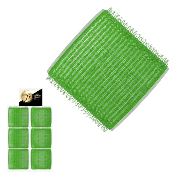 Hair FX Self Gripping Velcro Rollers 60mm 6pk