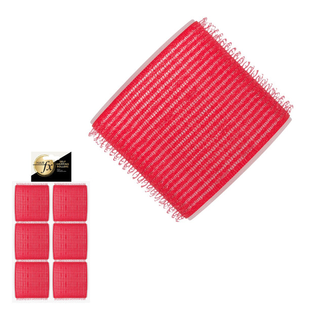 Hair FX Self Gripping Velcro Rollers 70mm 6pk