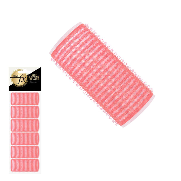 Hair FX Self Gripping Velcro Rollers 24mm 12pk