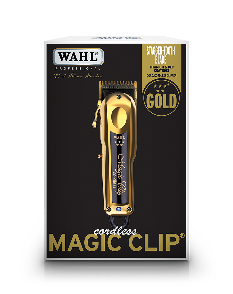 Wahl Magic Clip Cordless Gold