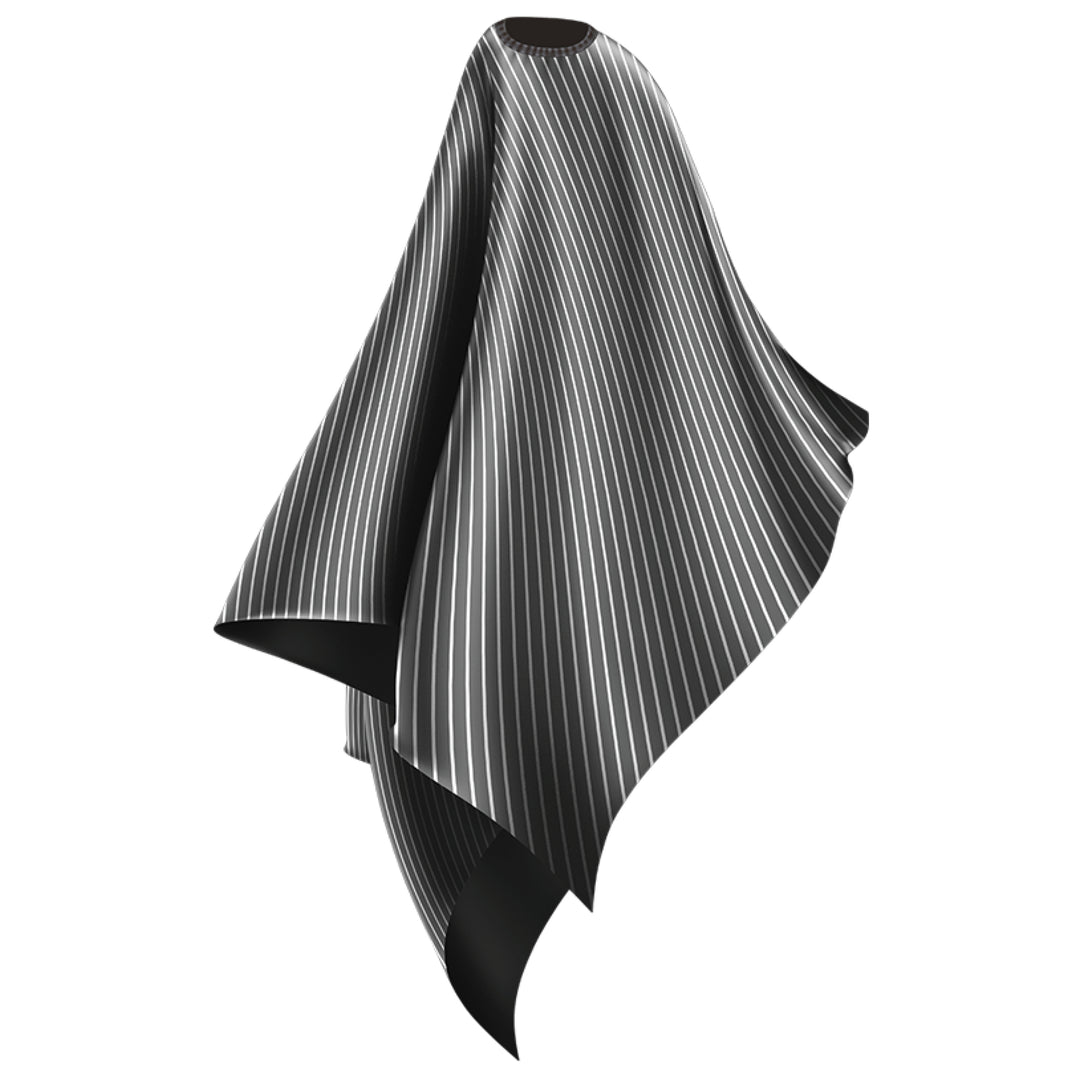 pinstripe cape