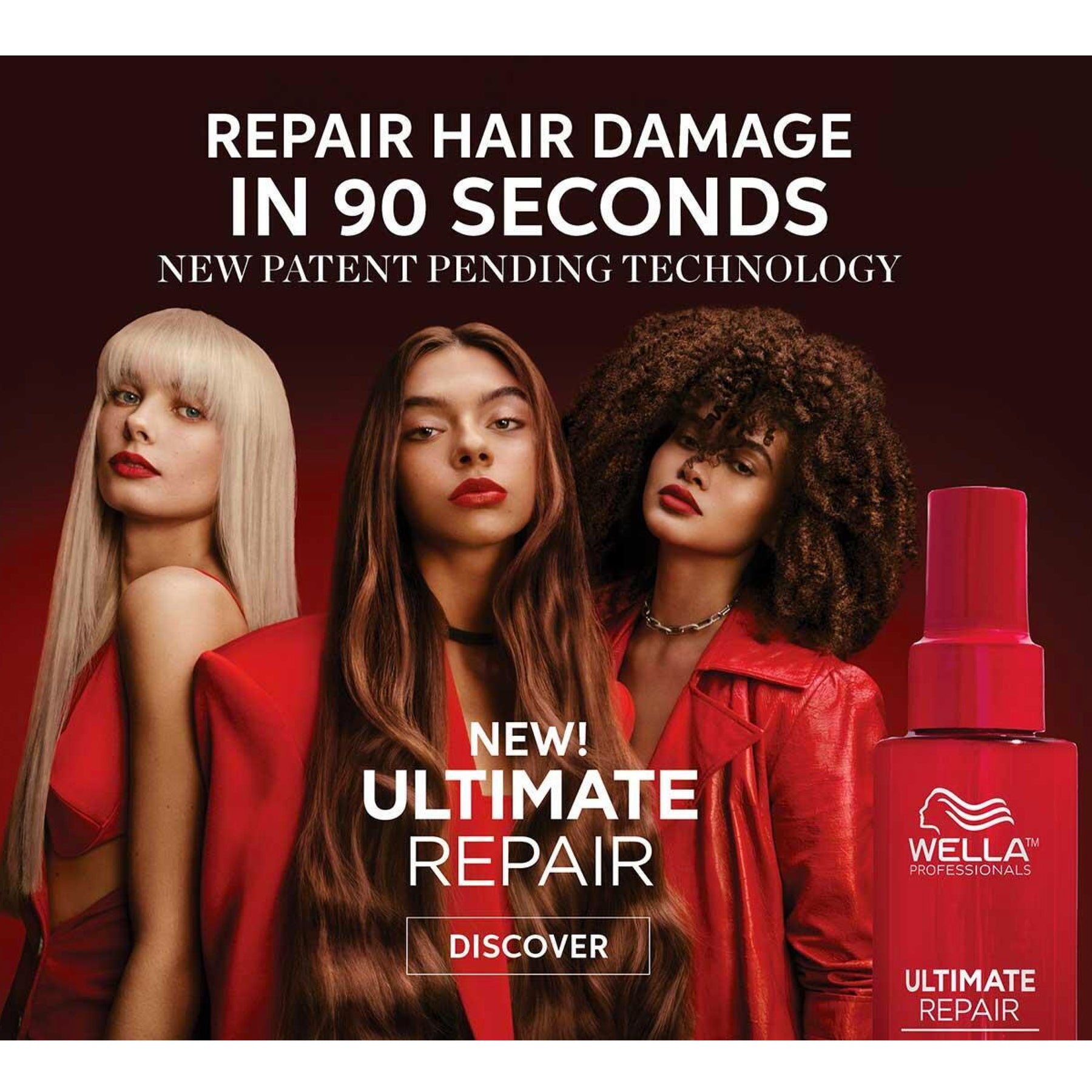 Shop Wella Ultimate Repair to repair your hair in 90 seconds