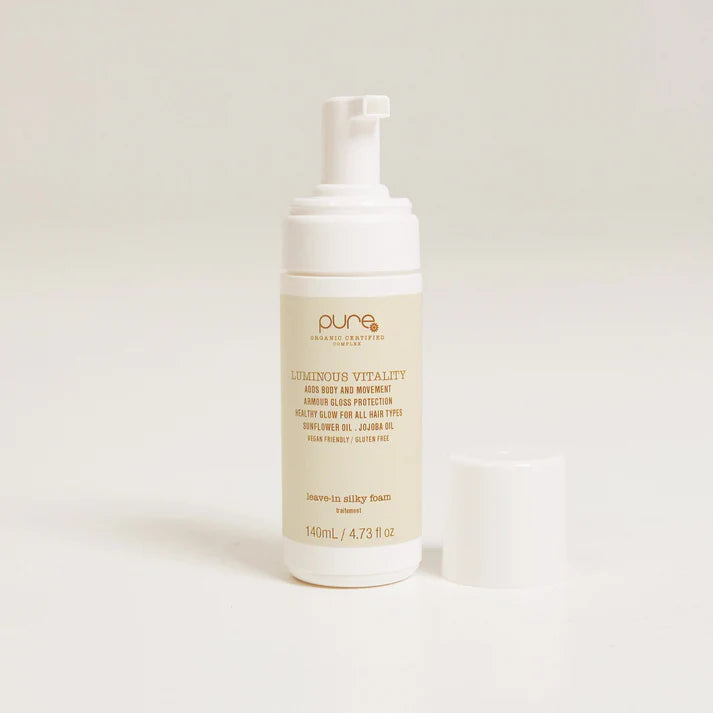 Pure Lamellar Luminous Vitality Leave-In Silky Foam 140ml