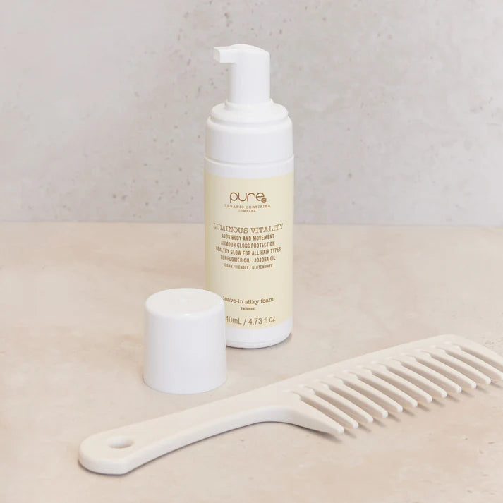 Pure Lamellar Luminous Vitality Leave-In Silky Foam 140ml