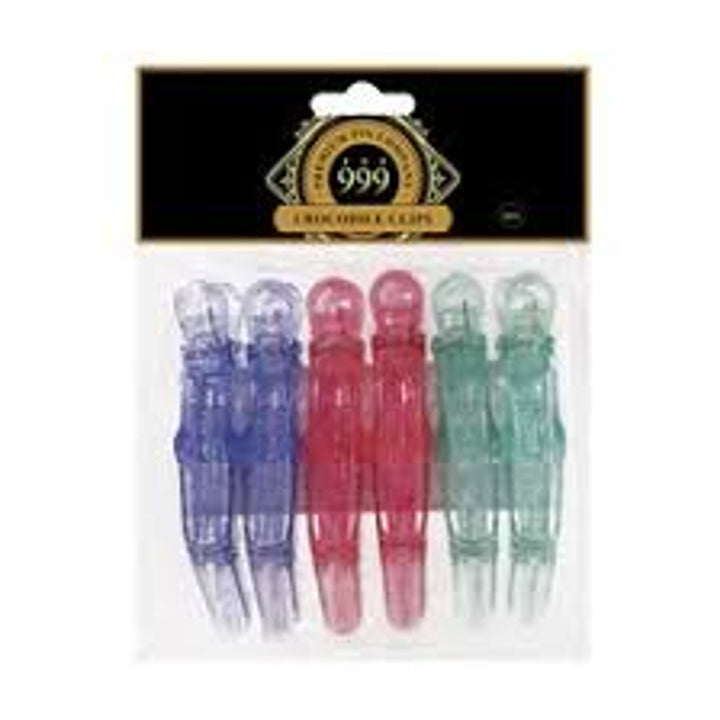 Crocodile Sectioning Clips Pastel 999 6pc